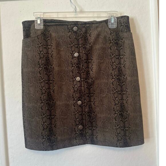 Potter’s Pot Brown Snake Print Mini Large - Picture 1 of 5